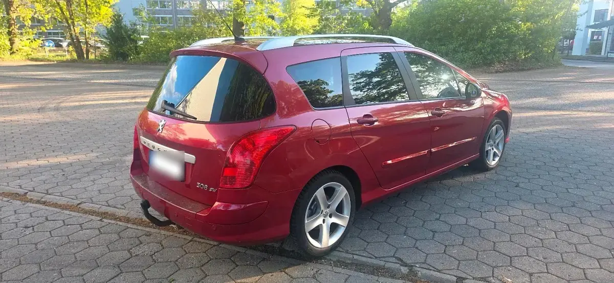 Gebraucht Peugeot 308 2010 Rot Kombi