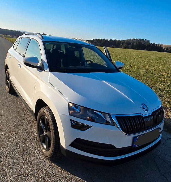 Gebraucht Skoda Karoq Ambition 150 PS (110 kW) 2021 Weiß SUV