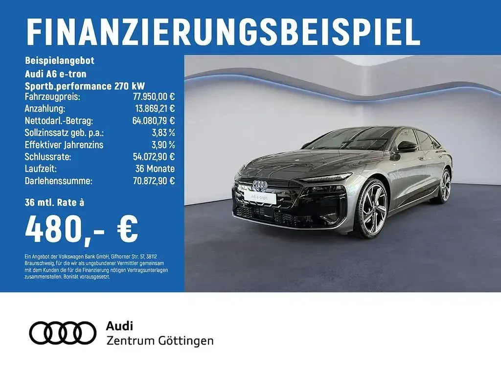 Neu Audi e-tron Performance 269 kW (367 PS) 2026 Grau SUV