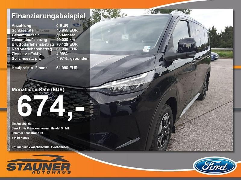 Schwarz Neu 2025 Ford Tourneo Active Van / Kleinbus | 61.980 € (Superpreis) - Bild 1/4