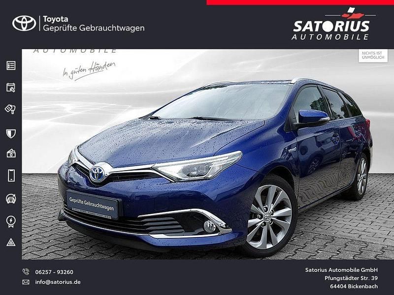 Blau Gebraucht 2018 Toyota Auris Touring Sports Executive Kombi | 16.590 € (Fairer Preis) - Bild 1/4