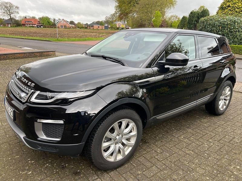 Schwarz Gebraucht 2017 Land Rover Range Rover evoque Skyview Edition SUV | 22.999 € (Etwas zu teuer) - Bild 1/4