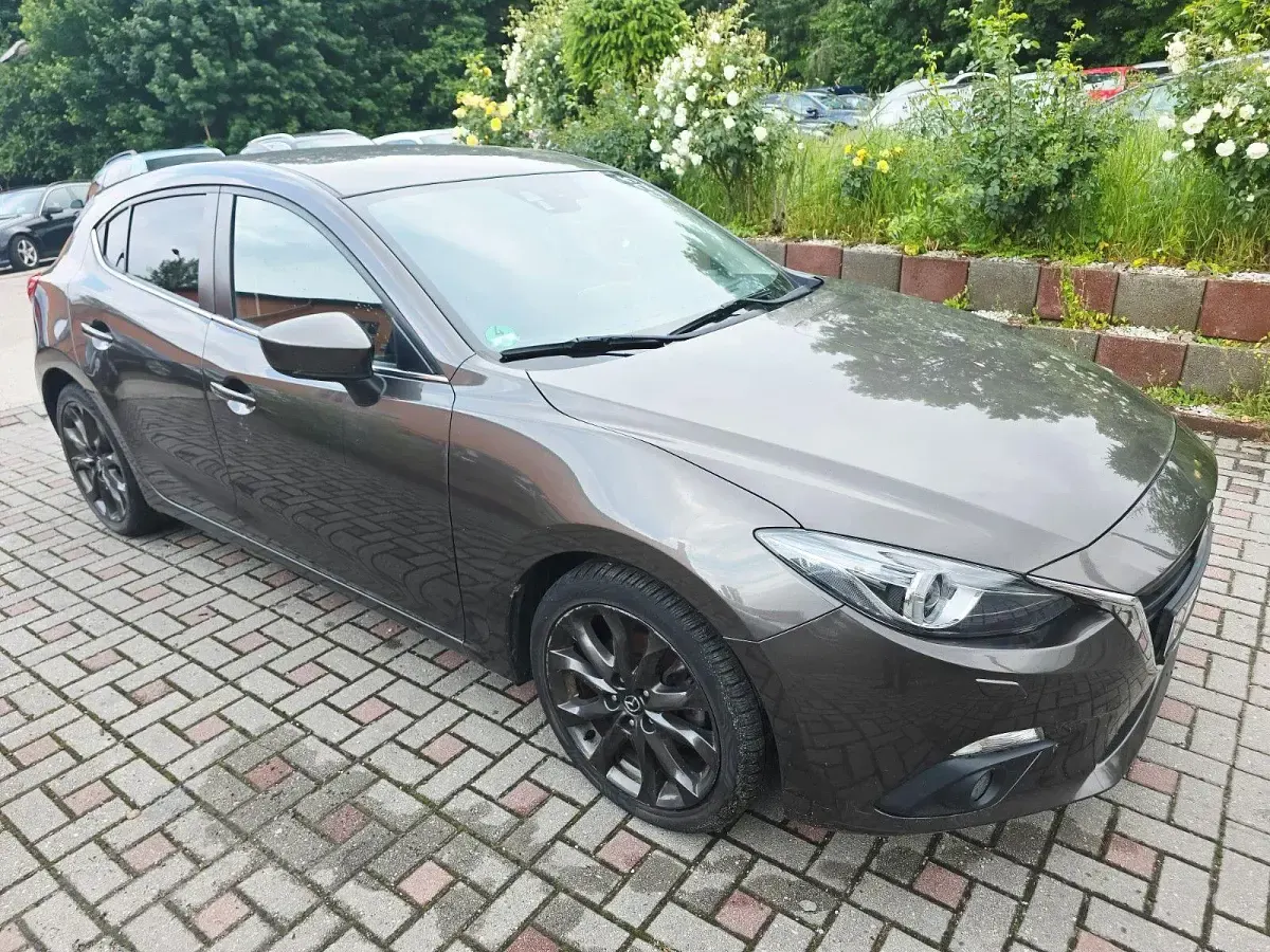 Gebraucht Mazda 3 Nakama 150 PS (110 kW) 2017 Braun Coupé