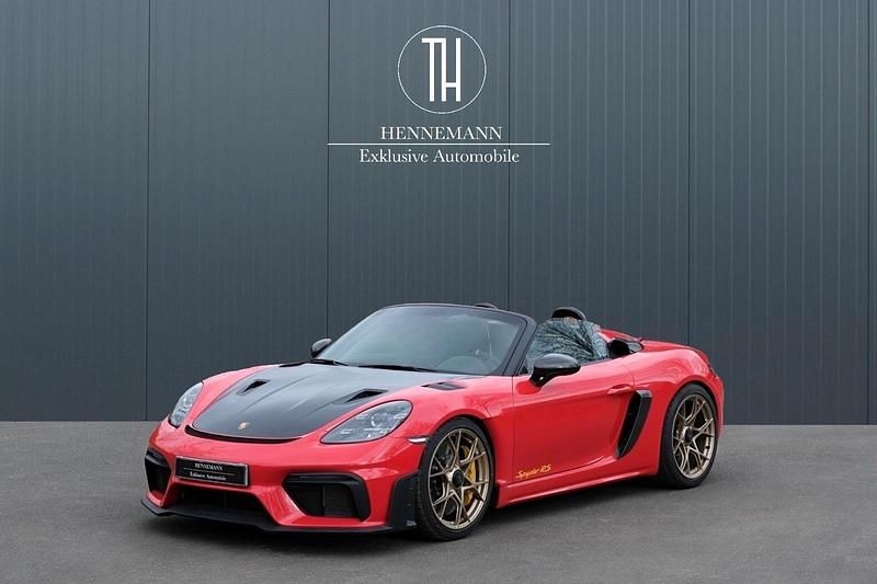 Rot Gebraucht 2024 Porsche 718 Spyder Cabrio | 164.718 € (Fairer Preis) - Bild 1/4