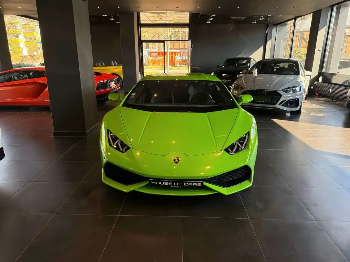 Usata Lamborghini Huracán 610 CV (448 kW) 2017 Verde Coupé