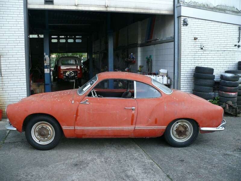 Blau Gebraucht 1962 VW Karmann Ghia Karmann Coupé | 16.800 € - Bild 1/4