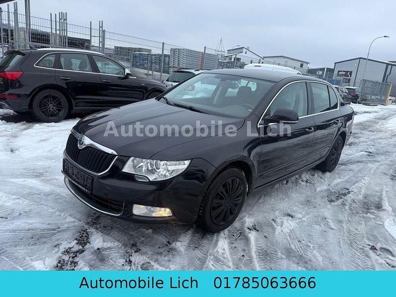 Gebraucht Skoda Superb Comfort 140 PS (102 kW) 2010 Schwarz Limousine