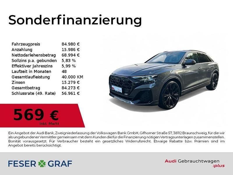 Daytonagrau perleffekt Gebraucht 2025 Audi Q8 Ambiente SUV | 84.980 € - Bild 1/4