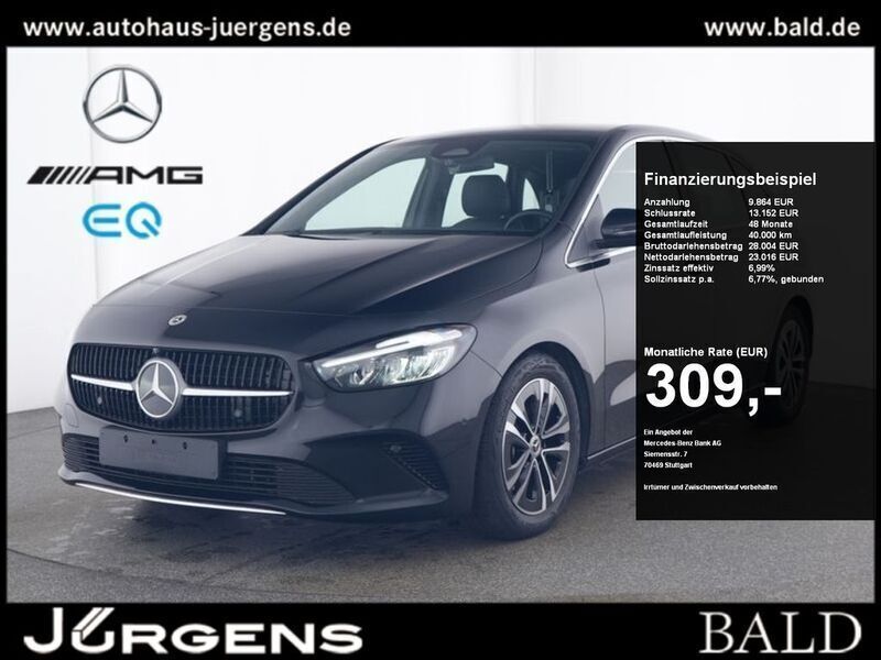 Schwarz metalliclack kosmosschwarz Gebraucht 2024 Mercedes B180 Advanced Van / Kleinbus | 32.690 € (Fairer Preis) - Bild 1/4