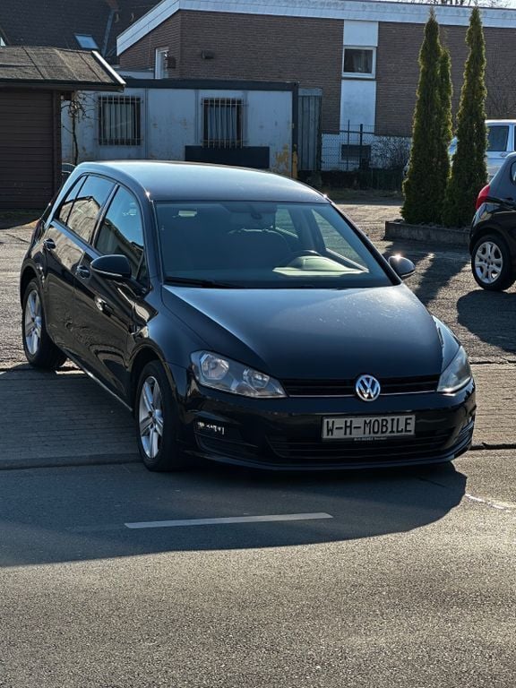 Schwarz Gebraucht 2013 VW Golf VII Comfortline Limousine | 8.400 € (Fairer Preis) - Bild 1/4