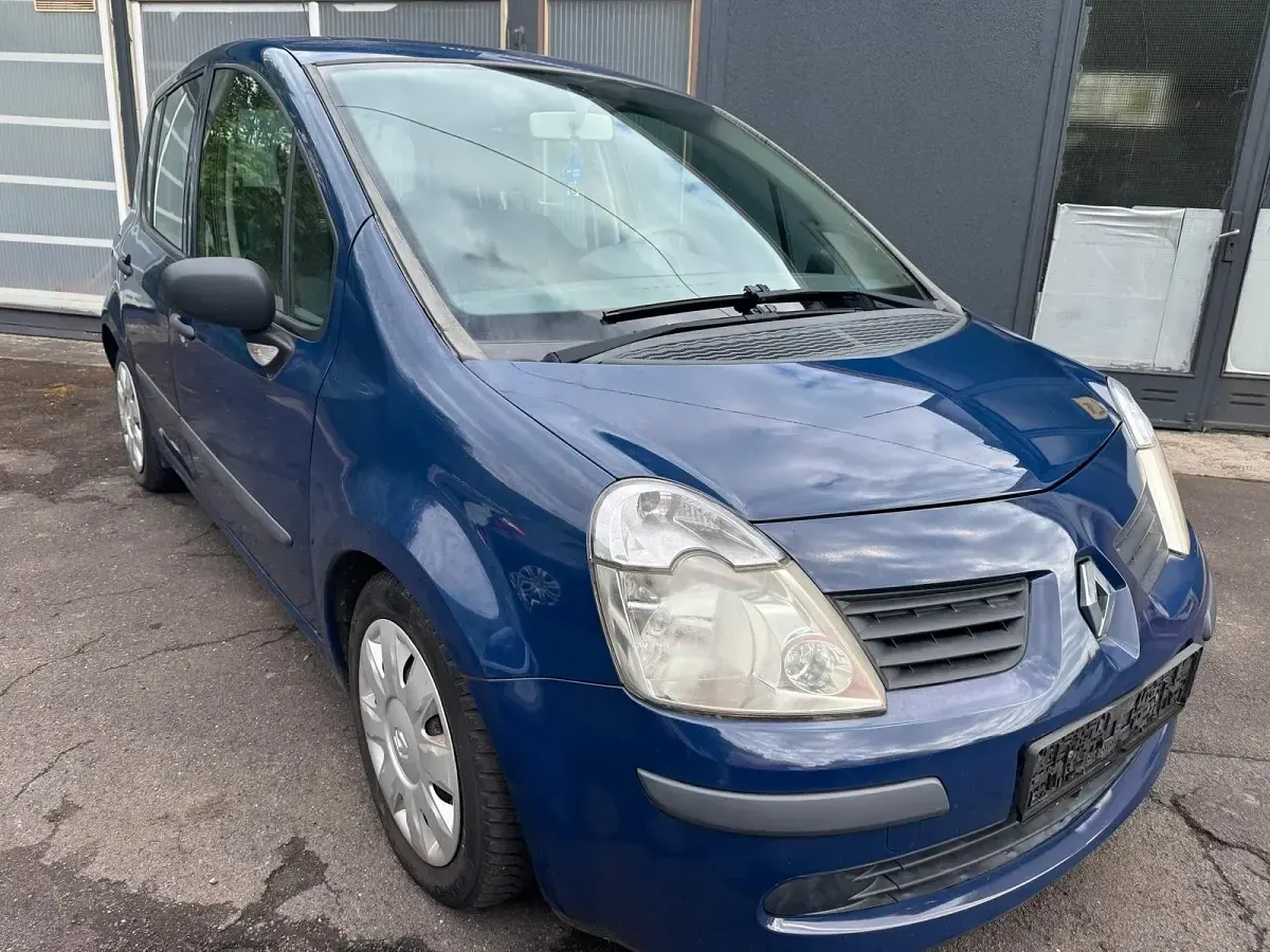 Brugt Renault Modus 75 HK (55 kW) 2006 Blå MPV