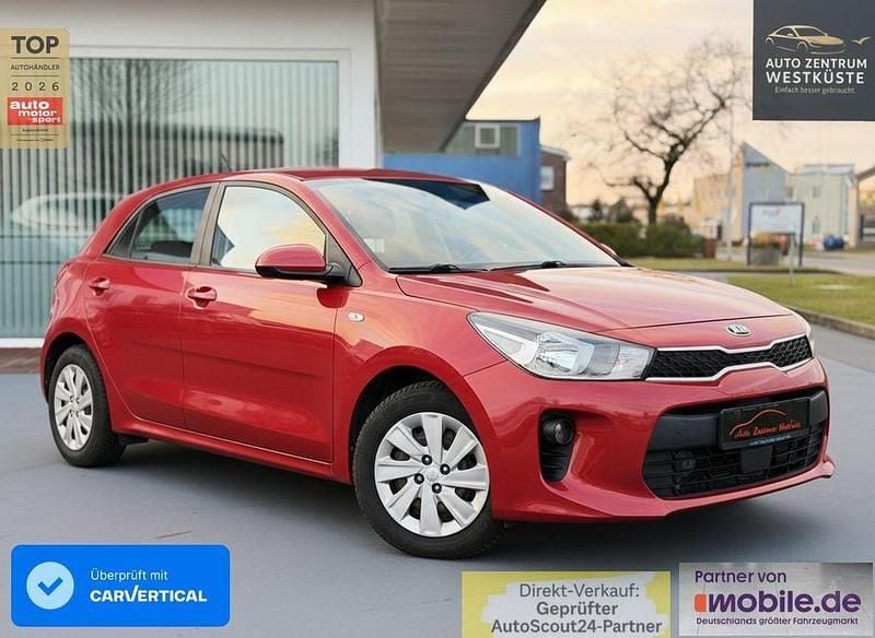 Gebraucht Kia Rio Attract 84 PS (61 kW) 2017 Rot Limousine