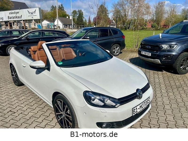Gebraucht VW Golf Cabriolet 160 PS (117 kW) 2012 Weiß Cabrio