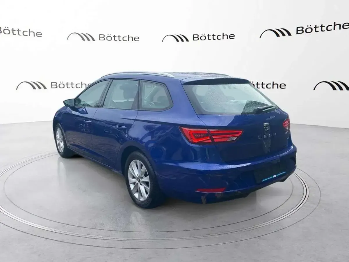 Gebraucht Seat Leon Style 131 PS (96 kW) 2019 "mystery" blau Kombi