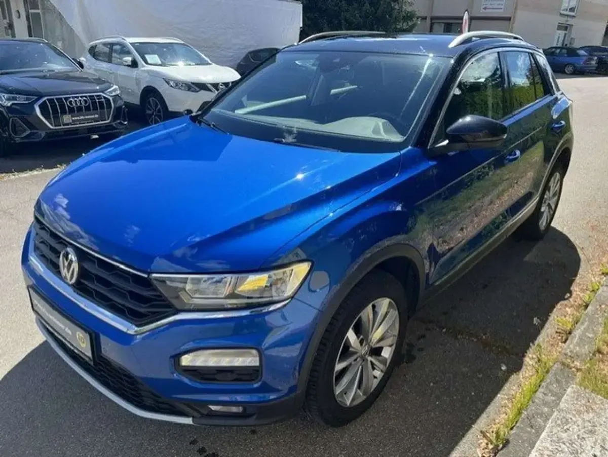 Gebraucht VW T-Roc Style 116 PS (85 kW) 2018 Ravennablau metallic SUV
