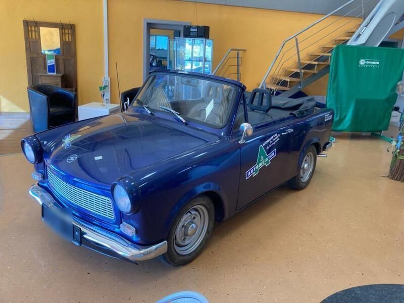 Blau Gebraucht 1989 Trabant 601 Cabrio | 8.900 € - Bild 1/4