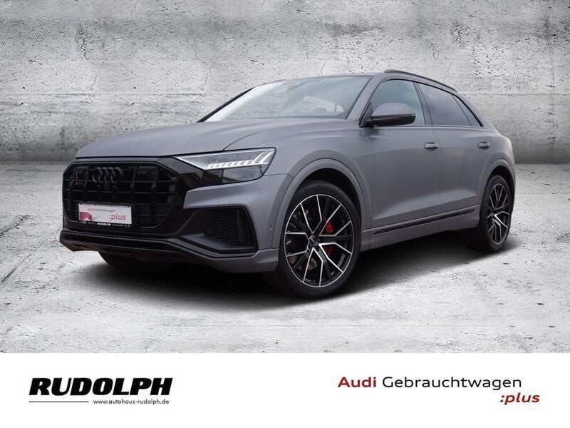 Grau foliert (schwarz) Gebraucht 2021 Audi SQ8 Comfort SUV | 74.990 € (Fairer Preis) - Bild 1/4
