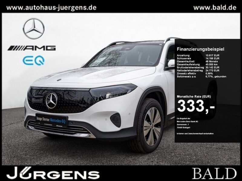 Weiss unilack polarweiss Gebraucht 2024 Mercedes EQB300 Progressive SUV | 40.490 € (Etwas zu teuer) - Bild 1/4