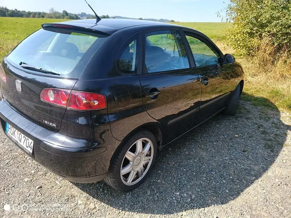 Gebraucht Seat Ibiza Reference 75 PS (55 kW) 2006 Schwarz Kleinwagen