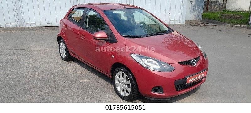 Rot Gebraucht 2008 Mazda 2 Independence Limousine | 4.595 € (Etwas zu teuer) - Bild 1/4