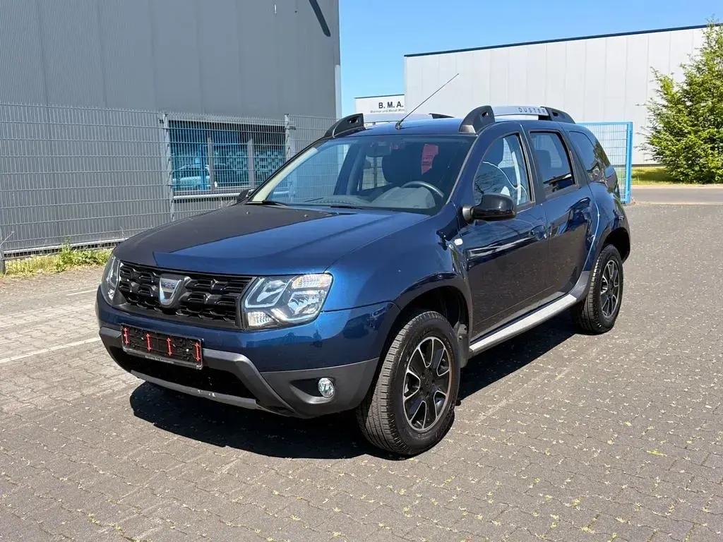 Gebraucht Dacia Duster Black Shadow 125 PS (91 kW) 2017 Blau metallic SUV