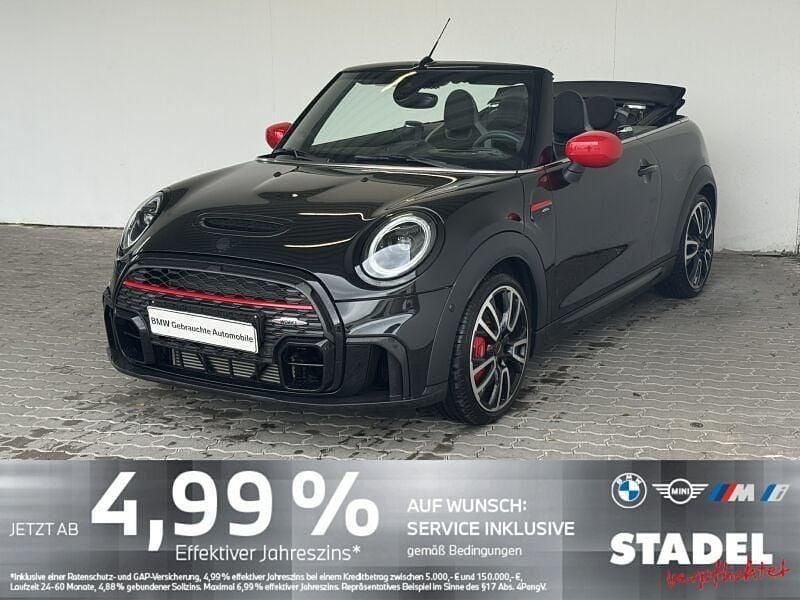 Schwarz Gebraucht 2024 Mini John Cooper Works Cabriolet Cabrio | 39.880 € (Fairer Preis) - Bild 1/4