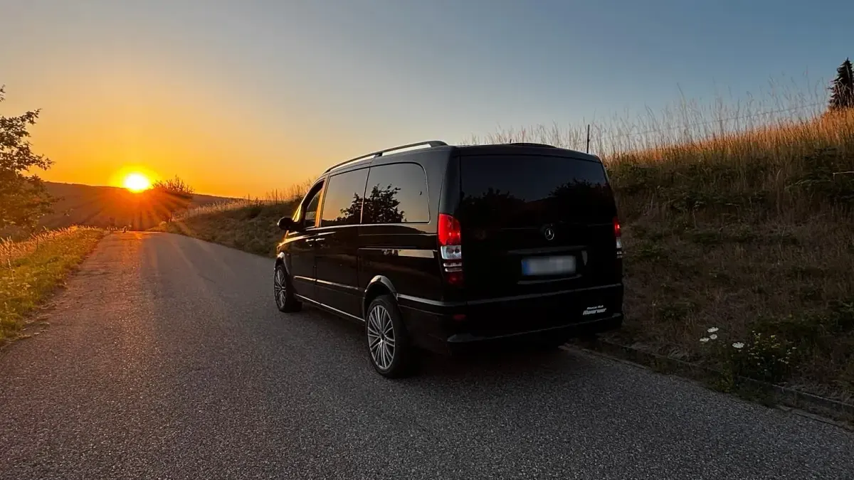 Gebraucht Mercedes Viano 204 PS (150 kW) 2007 Schwarz Van / Kleinbus