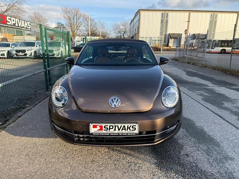 Gebraucht VW Beetle Cabriolet Exclusive 211 PS (155 kW) 2014 Braun Cabrio