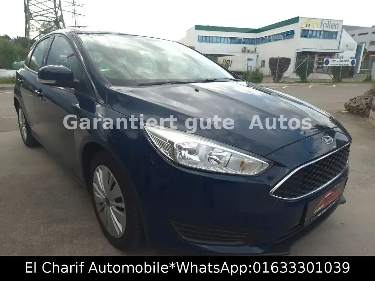 Gebraucht Ford Focus Trend 86 PS (63 kW) 2018 Blau Limousine