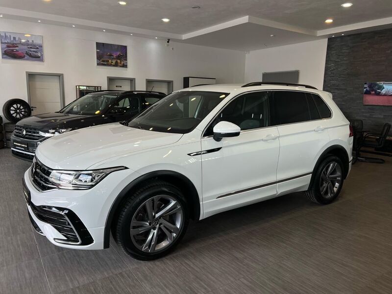 Weiß Gebraucht 2022 VW Tiguan R-line SUV | 28.985 € (Fairer Preis) - Bild 1/4