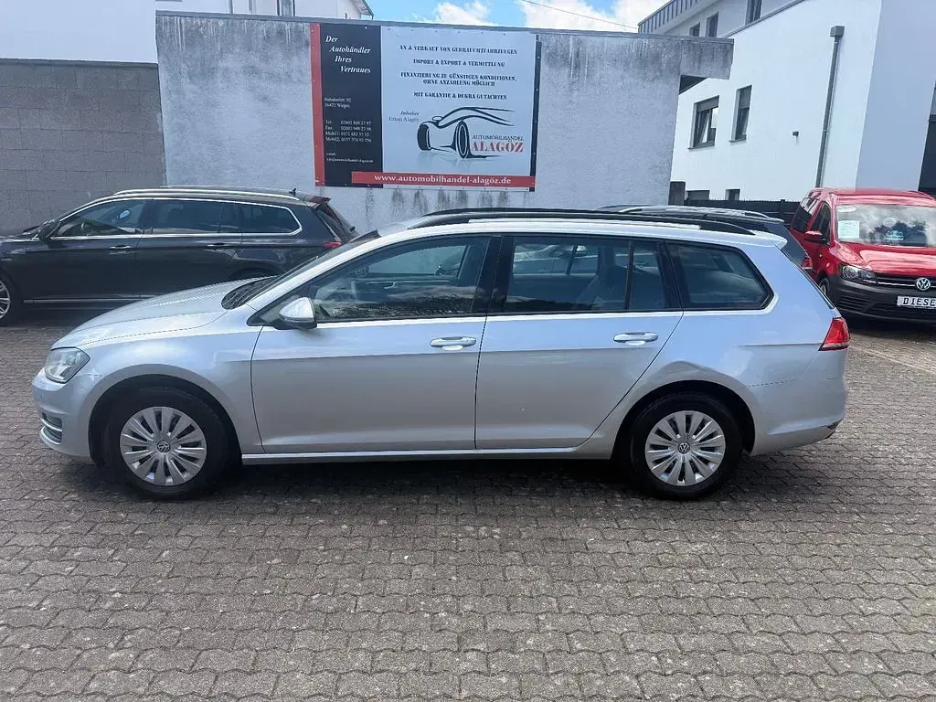 Gebraucht VW Golf VII Trendline 105 PS (77 kW) 2013 Silber Kombi