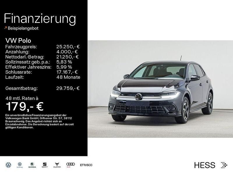 Schwarz Gebraucht 2025 VW Polo R-line Limousine | 25.250 € (Fairer Preis) - Bild 1/4