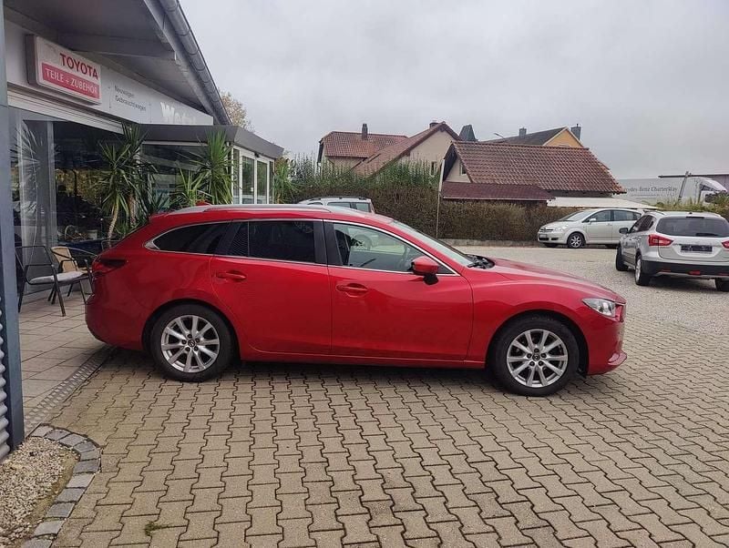 Gebraucht Mazda 6 Center-Line 150 PS (110 kW) 2014 Rubinrot metallic Kombi