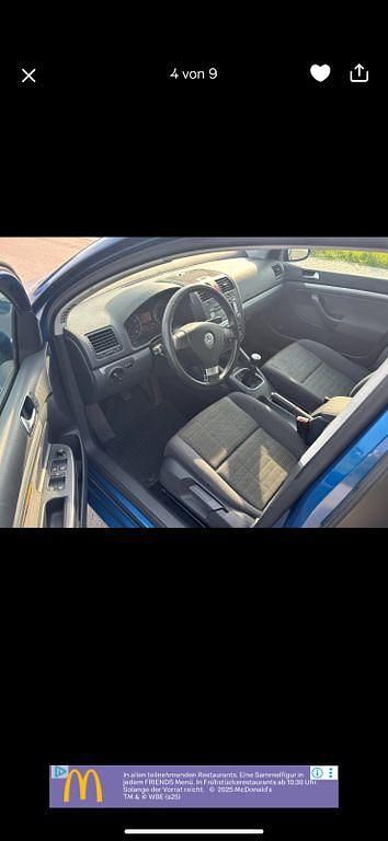Gebraucht VW Golf V Comfortline 140 PS (102 kW) 2007 Blau Limousine