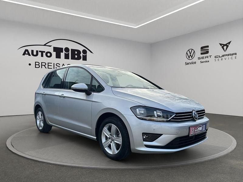 Silber Gebraucht 2014 VW Golf Sportsvan Van / Kleinbus | 12.995 € (Guter Preis) - Bild 1/4