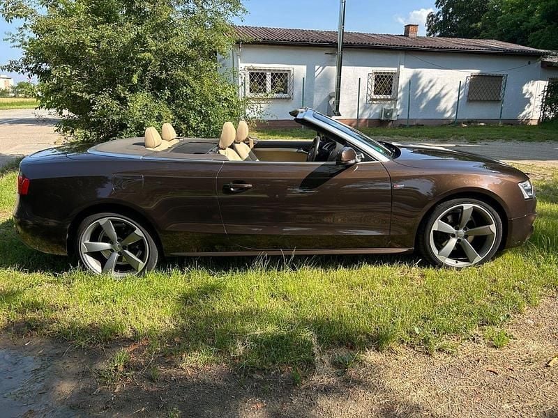 Gebraucht Audi A5 Cabriolet S-Line 190 PS (139 kW) 2016 Braun Cabrio