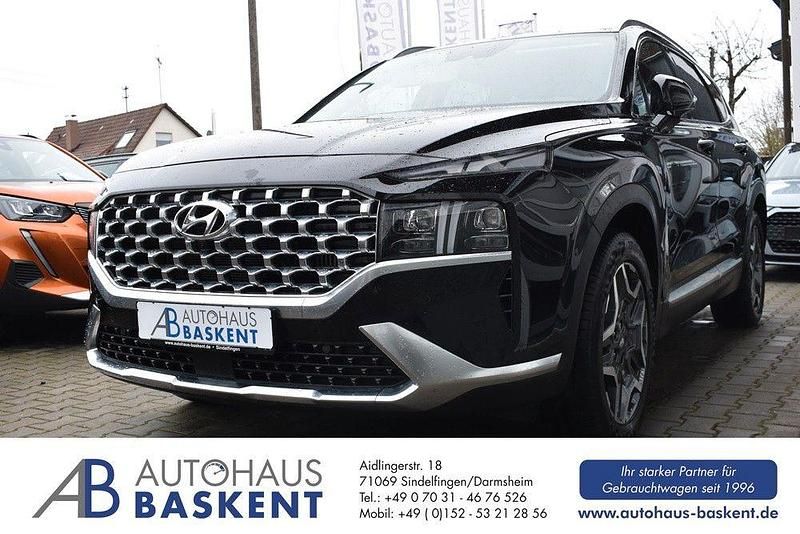 Schwarz Gebraucht 2023 Hyundai Santa Fe Prime SUV | 35.990 € (Superpreis) - Bild 1/4
