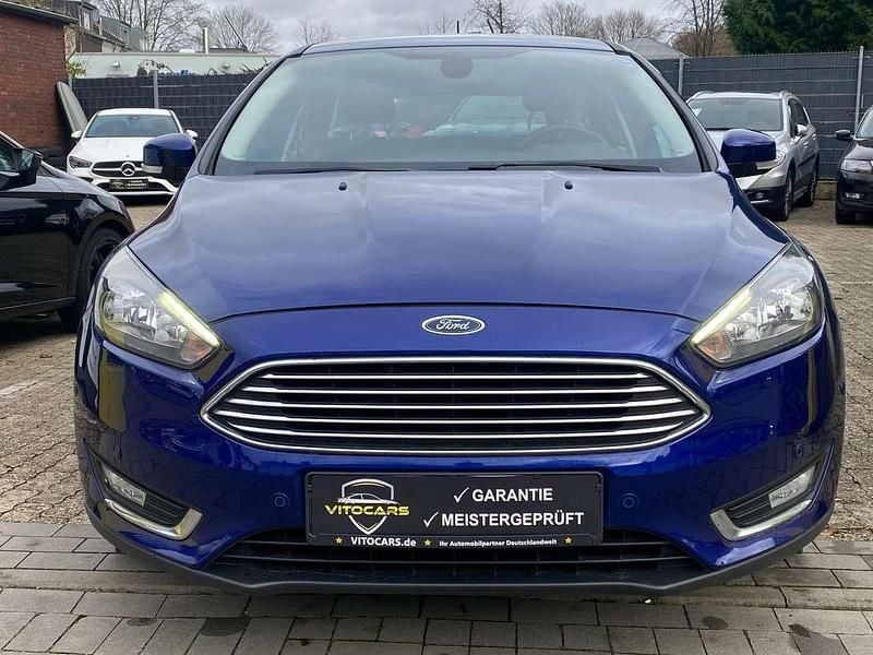 Gebraucht Ford Focus Titanium 125 PS (91 kW) 2018 Indicblau metallic Kombi
