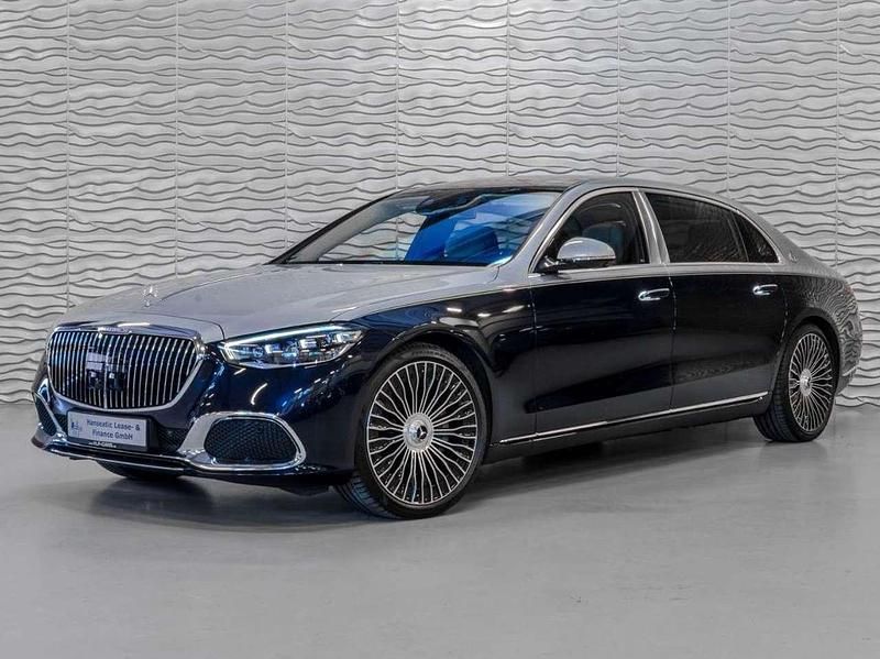 Duotone silver/ blue Gebraucht 2023 Mercedes S580 Limousine | 184.900 € - Bild 1/4