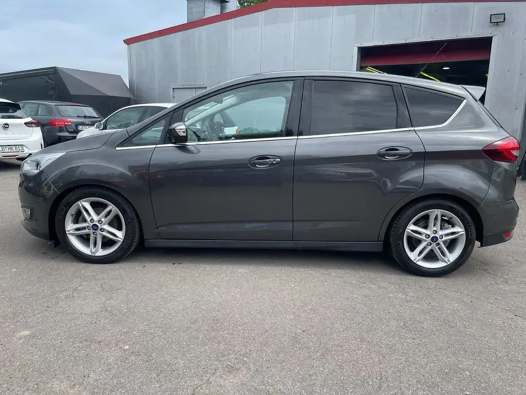 Gebraucht Ford C-MAX Titanium 125 PS (91 kW) 2017 Grau Van / Kleinbus