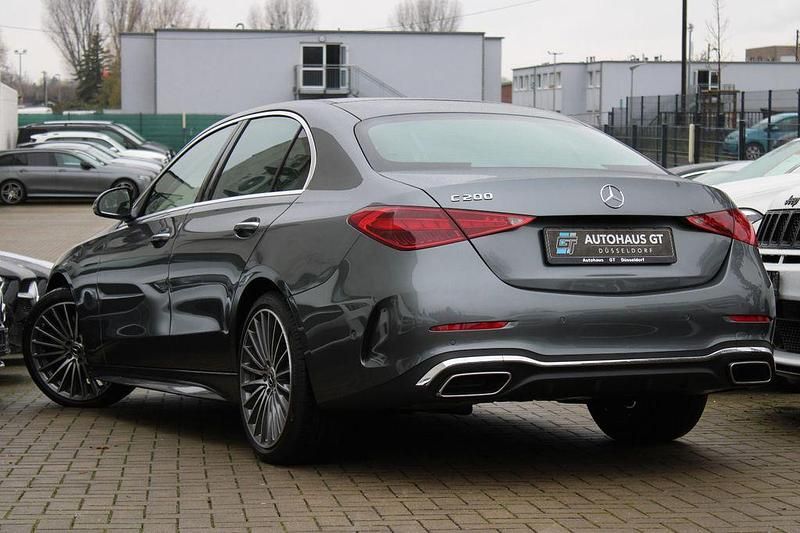 Neu Mercedes C200 AMG 204 PS (150 kW) 2025 Selenitgrau Limousine