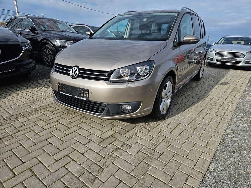 Gebraucht VW Touran Cup 105 PS (77 kW) 2014 Beige Van / Kleinbus