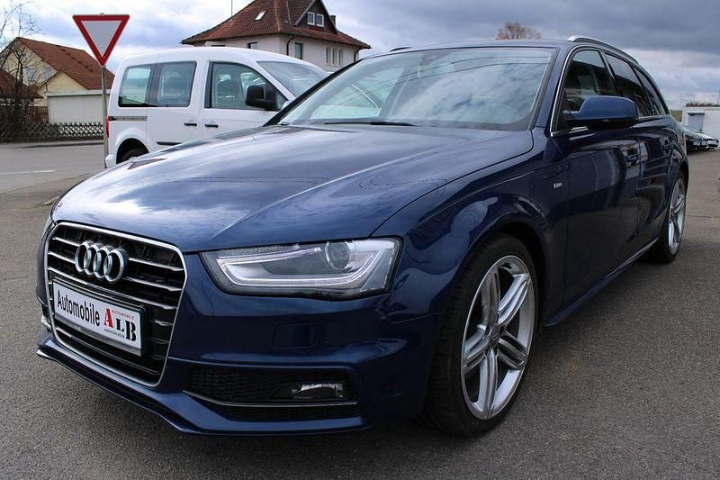 Gebraucht Audi A4 S-Line 190 PS (139 kW) 2015 Blau Kombi