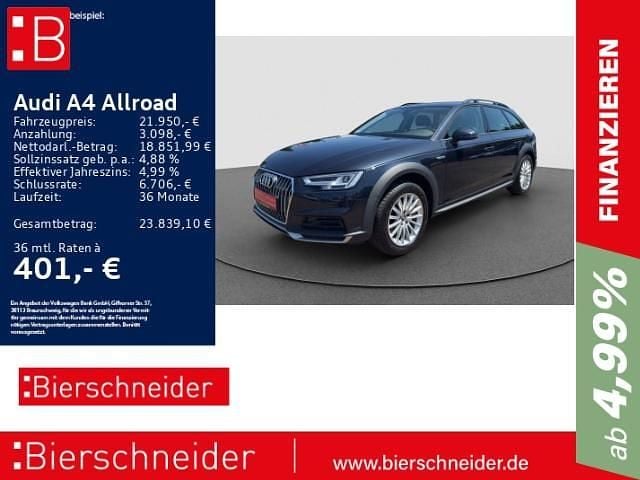 Blau Gebraucht 2018 Audi A4 Allroad Comfort Kombi | 21.950 € (Superpreis) - Bild 1/3