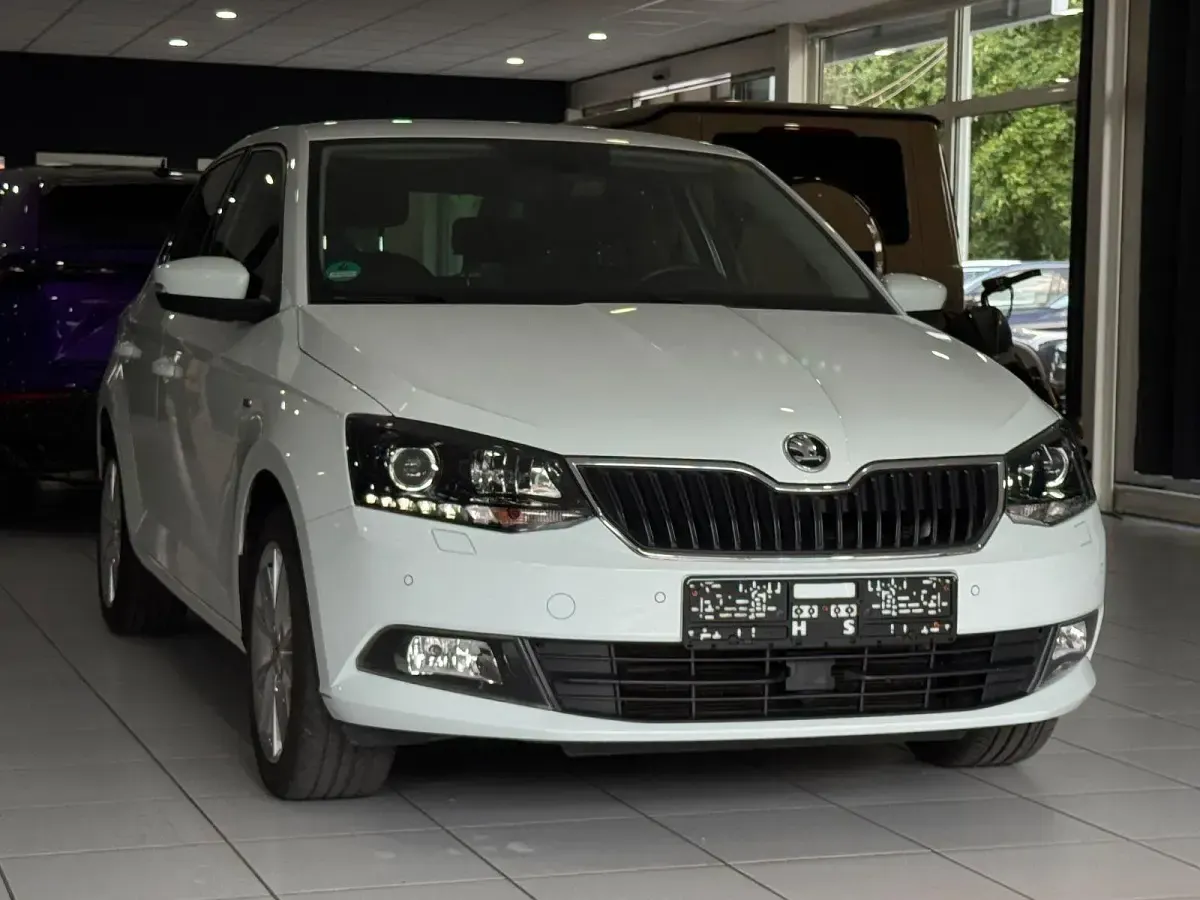 Gebraucht Skoda Fabia Clever 110 PS (80 kW) 2018 Weiß Kleinwagen