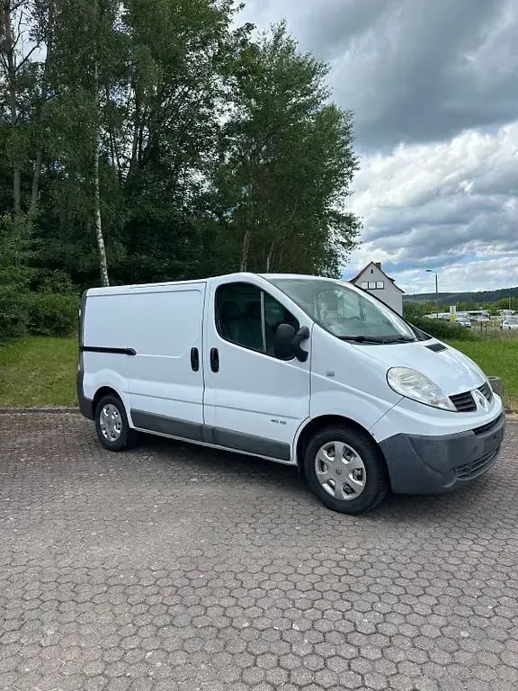 Gebraucht Renault Trafic 114 PS (83 kW) 2013 Weiß Van / Kleinbus