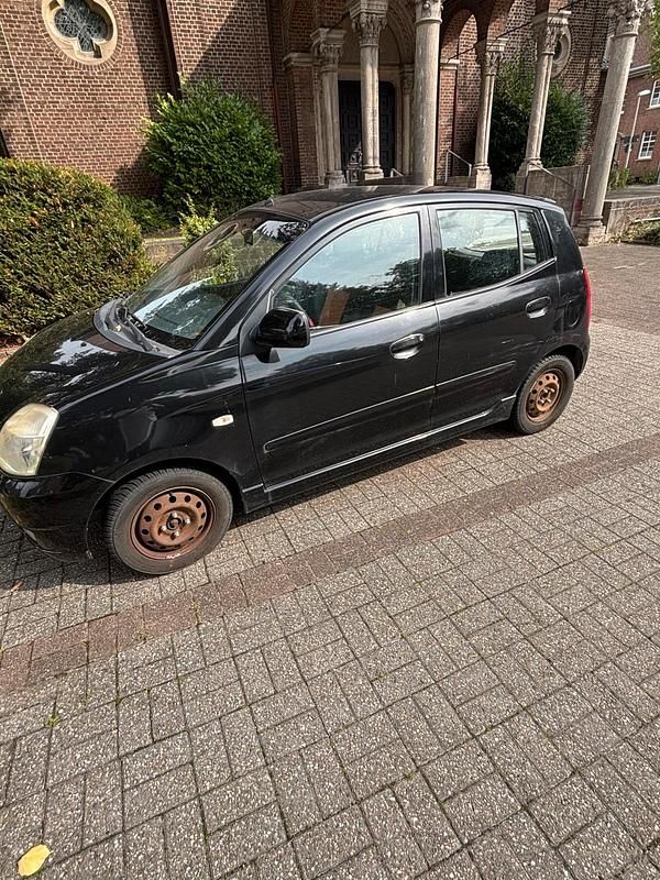 Schwarz Gebraucht 2006 Kia Picanto Kleinwagen | 600 € (Superpreis) - Bild 1/4