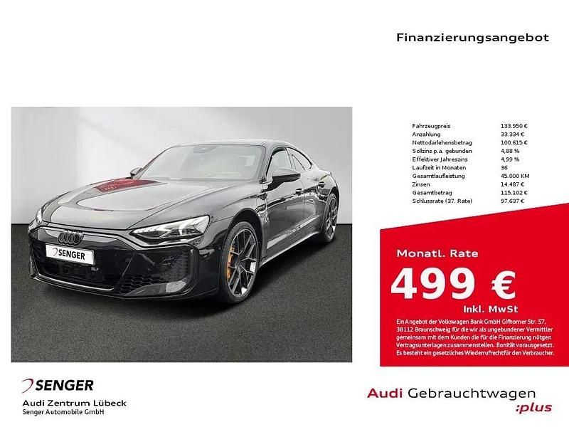 Schwarz Gebraucht 2024 Audi e-tron GT quattro Performance Limousine | 133.950 € - Bild 1/1