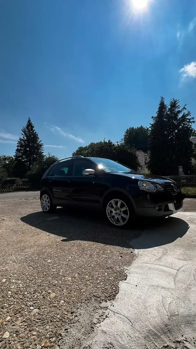 Gebraucht VW Polo Cross 101 PS (74 kW) 2008 Schwarz Kleinwagen