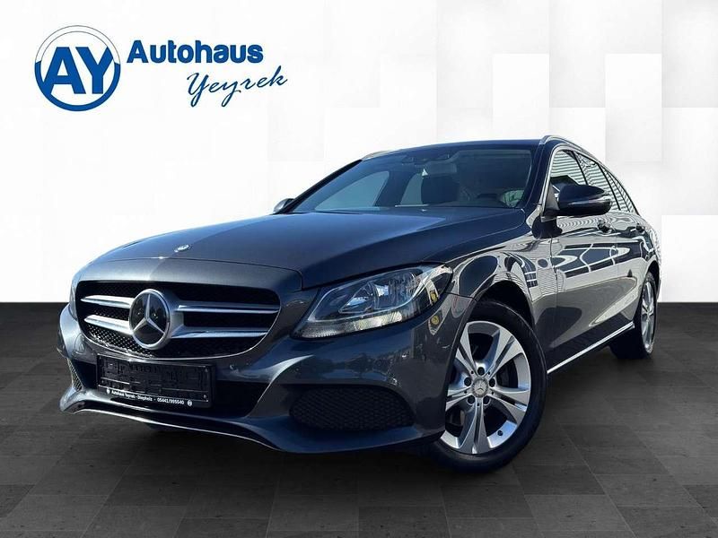 Grau Gebraucht 2014 Mercedes C220 Avantgarde Kombi | 16.850 € (Fairer Preis) - Bild 1/4